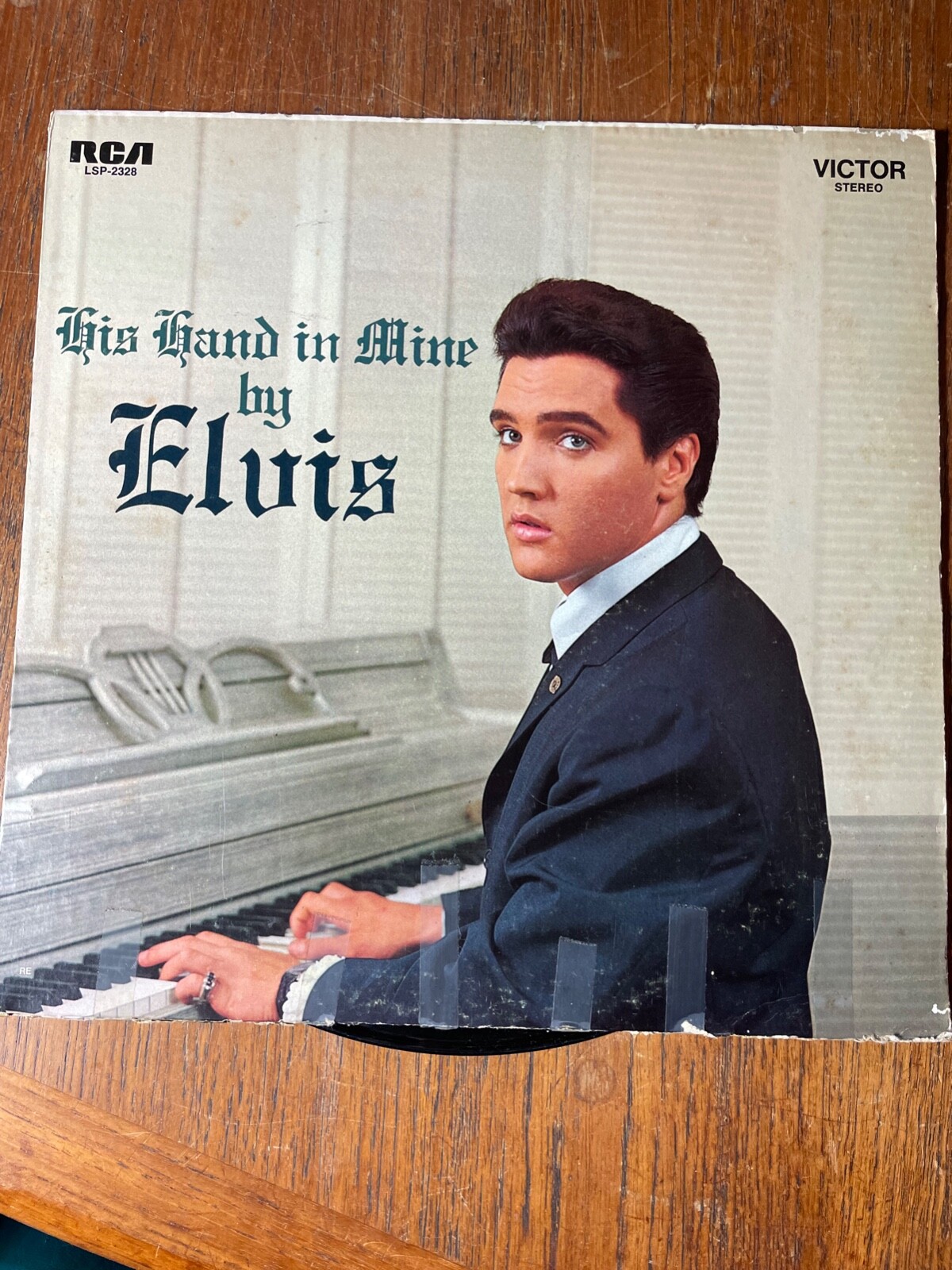 Elvis Presley His Hand in Mine UK盤LPMono Elvis Presley – His Hand In Mine – Vinyl (LP, Album, Mono