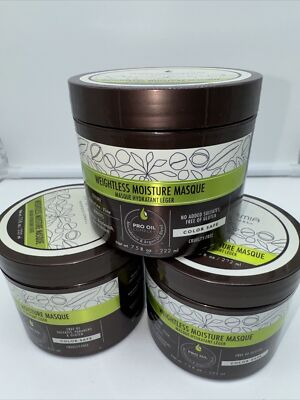 MACADAMIA Weightless Repair Masque 7.5 oz  ******Pack of Three *****