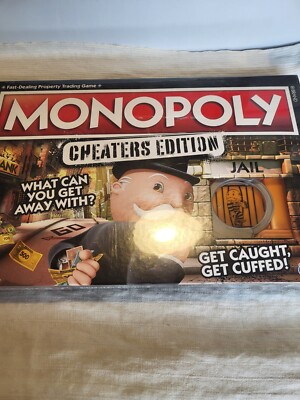 Monopoly Game Cheaters Edition Brand New Never Opened Sealed Hasbro Games