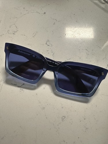 Ader Error X Zara Unisex Sunglasses Blue | eBay