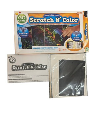 Create your Own Scratch and colors go great NIB