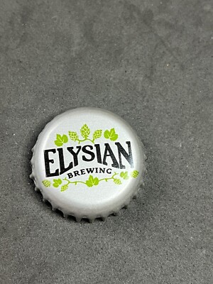 ELYSIAN BREWING CO SEATTLE WA MICRO CRAFT NO DENTS BEER BOTTLE CAP 