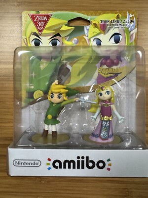 Nintendo  amiibo The Legend of Zelda 2-Pack (Toon Link/Zelda) SEALED First Print