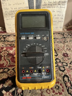 Cen-Tech 7 function digital multimeter (with Cords)