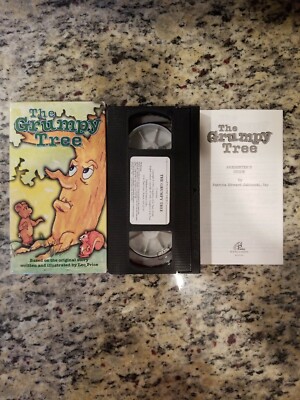 VINTAGE 1992 THE GRUMPY TREE VHS RARE 13 MINUTE VIDEO W/ PRESENTERS GUIDE