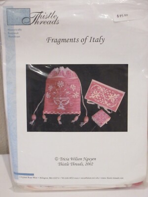 Thistle Threads FRAGMENTS OF ITALY Counted Cross Stitch KIT #103