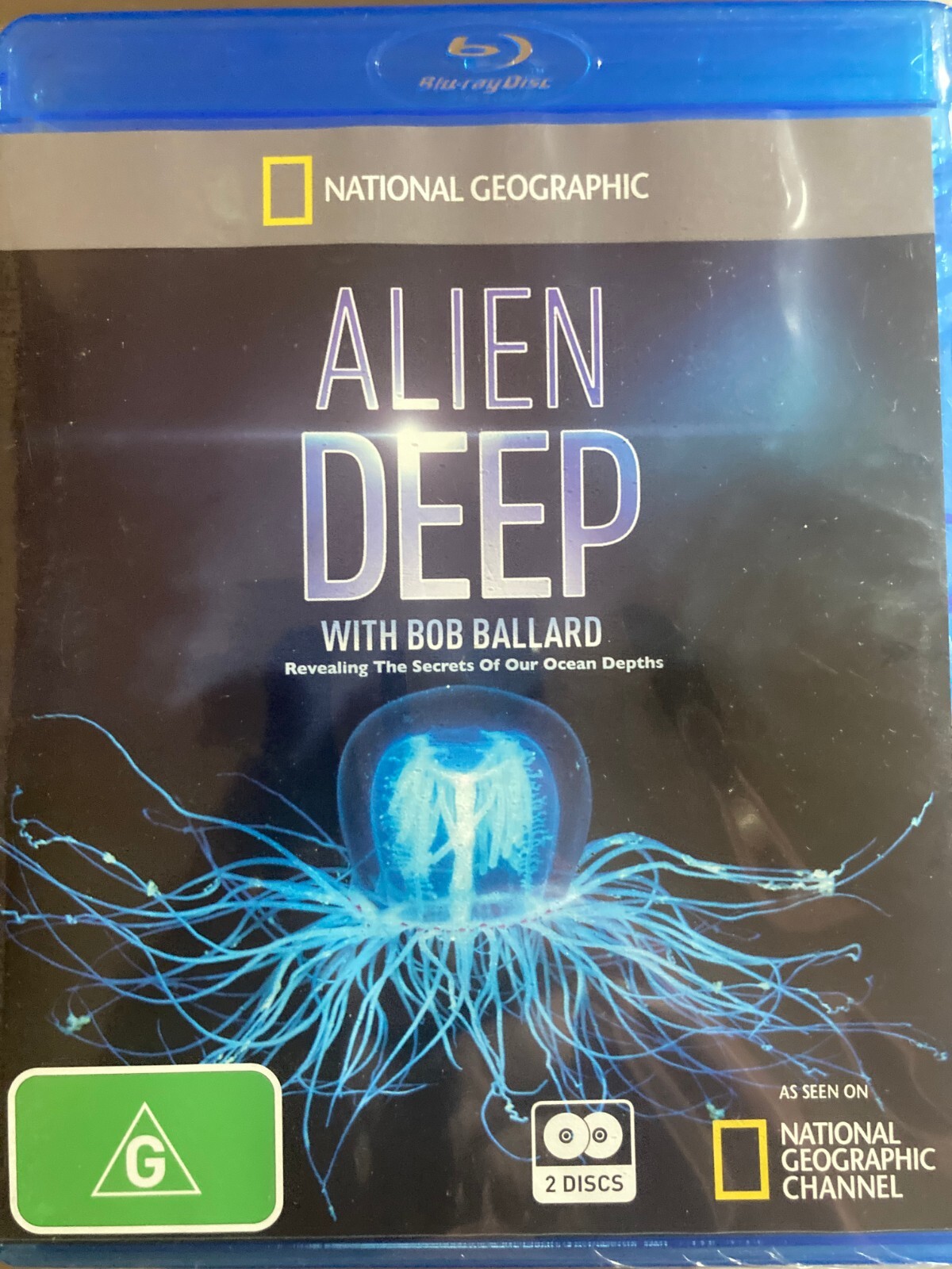 ALIEN DEEP with Bob Ballard 2 x Blu-ray 2011 National