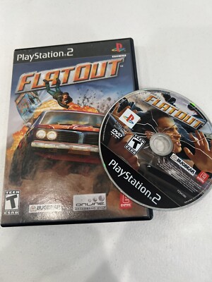 FlatOut (Sony PlayStation 2 PS2, 2005)