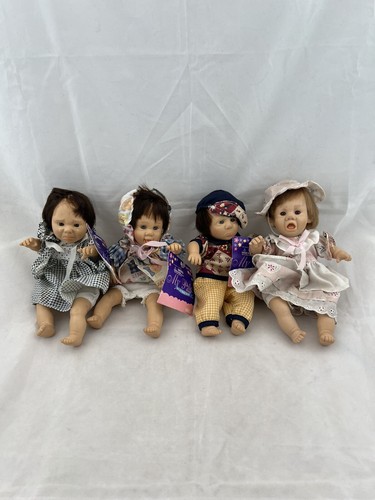 Gi-Go Toys, Vintage My Palm Pals Bean Bag Expressions Dolls,