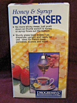 NOS Honey/Syrup Dispenser. Progressive Int. 1996