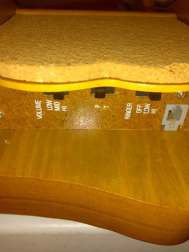 vintage fruit kitchen rotary phone nib