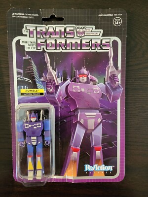 Rumble 2019 3.75'' TRANSFORMERS ReAction Super 7 NEW Sealed #2