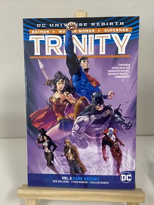 Trinity Vol 3 Dark Destiny 1st Print 6-22-18 DC Rebirth **NEW** TPB