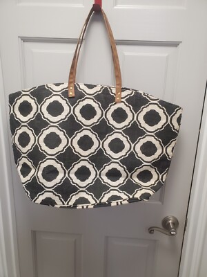Mud Pie 100% Jute Beach Market Weekend Tote Bag