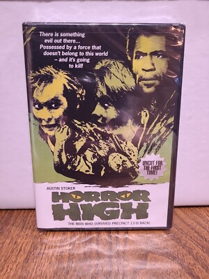 Horror High DVD Austin Stoker Uncut Code Red Gory Slasher NEW