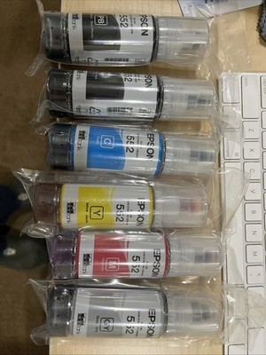 Genuine Epson 552 Ink Bottle 6 Pack for ET-8500 ET-8550 | eBay