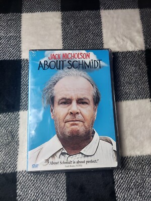 About Schmidt (DVD, 2002) Brand New Factory Sealed