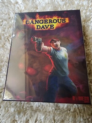 READ Dangerous Dave PC Big Box Romero Games Signature John Romero #0022 NEW