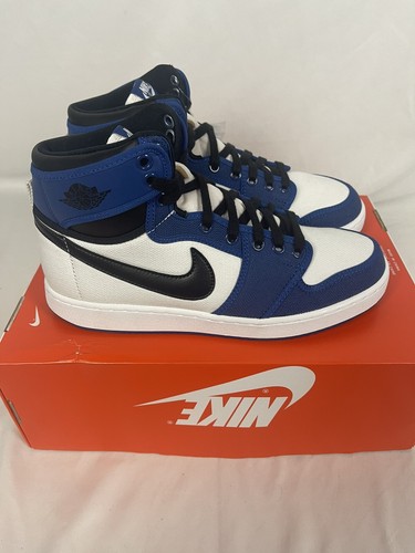シューズ(男性用) Nike Air Jordan 1 KO High \"Storm Blue\" Amazon.com | Jordan Men's 1 Retro AJKO Storm Blue/Black