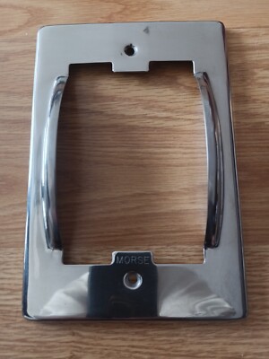 MORSE TELEFLEX SHIFT THROTTLE CONTROL SS COVER PLATE SG SEA RAY