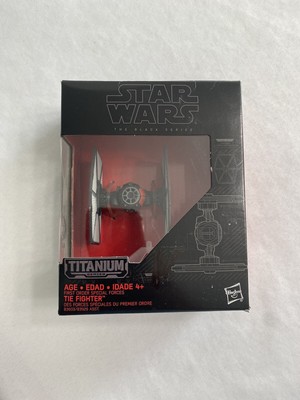 Star Wars TBS Black Series Titanium #13 First Order TIE Fighter NIB
