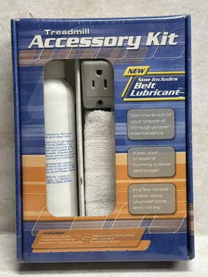 New Sealed Treadmill Accessory Kit - Safety Key Belt Cleaner Surge Sup. Proform