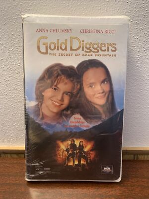 Gold Diggers: The Secret of Bear Mountain (VHS, 1997) New & Sealed - Ricci