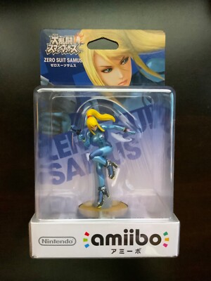 Nintendo Amiibo Zero Suit Samus - NEW - Japanese Import