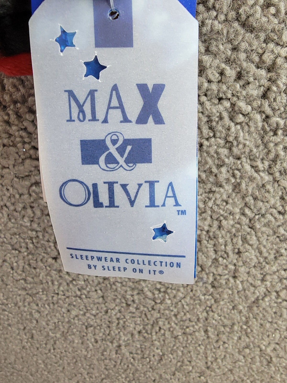 Max & Olivia Flannel Pajama Set Big Boys XL (16-18) Red Multi Plaid Button Front - Picture 21 of 22