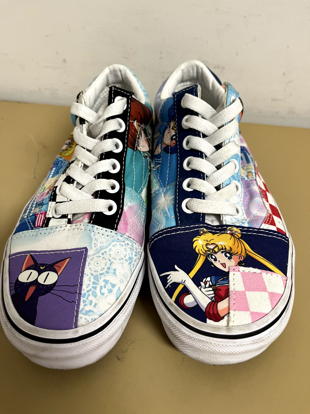 VANS Sailor Moon Old Skool Pretty Guardians Patchwork Low