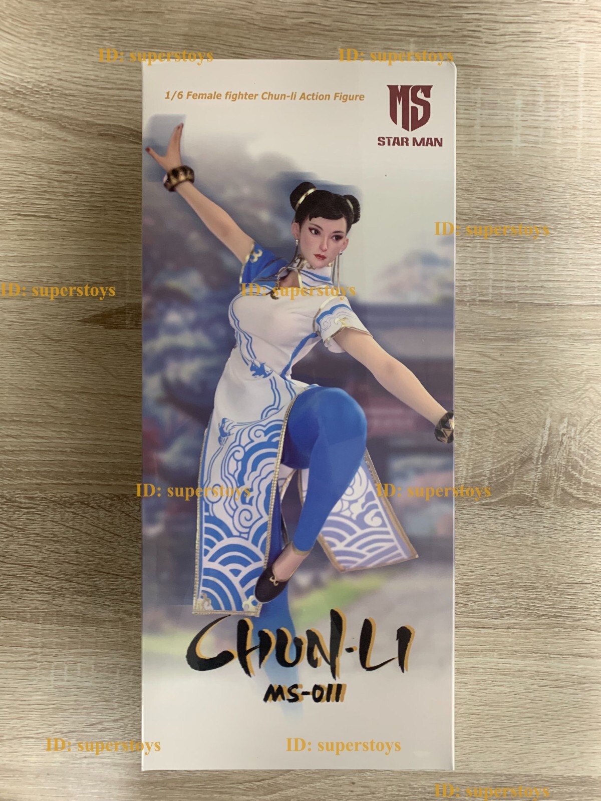 STAR MAN MS-011 1/6 Chun li白ストリートファイター6