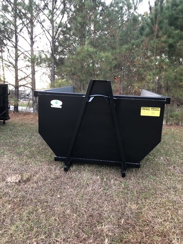 Lot Of 4 New 10 Yard Hook lift Roll Off Container Dumpster 54 inch Hook