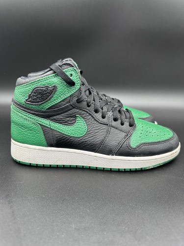 Nike Jordan 1 Retro High Pine Green Black 2.0 GS, Size 5Y | eBay