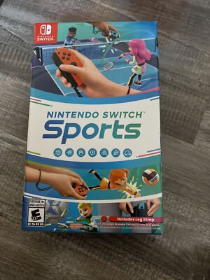 Nintendo Switch Sports with Leg Strap (Nintendo Switch, 2022) Brand New