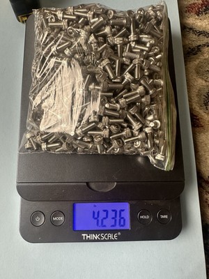 NAS1351c38 STAINLESS S 10-32X1/2 SOC 6.16# Made In USA   4lbs