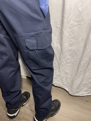BRAND NEW Cintas 270-20 Comfort Flex Size 30X30 Navy Blue Men's Cargo Pants J121