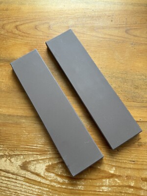 2x Spyderco Bench Stone Medium Grit Sharpener 302M 8 x2 
