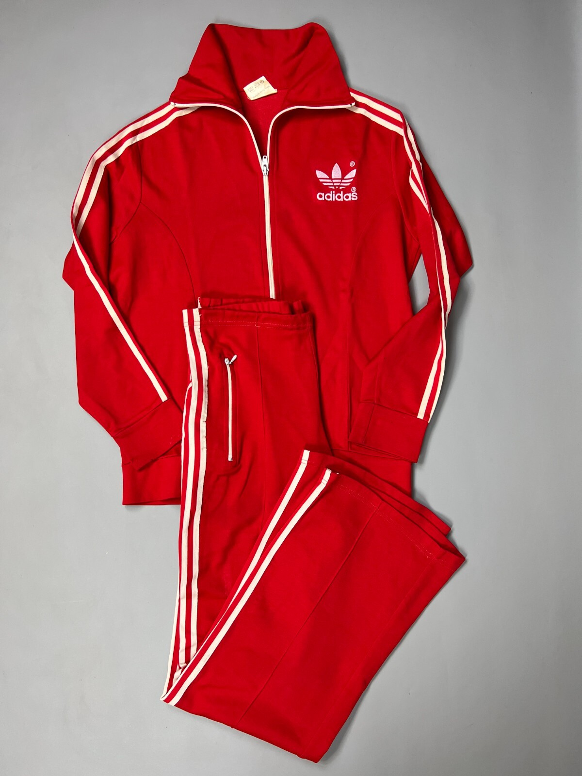 ADIDAS 1960's JACKET TRACKTOP SPORT PANTS KIT SUIT HONK KONG ADIDAS 1960's JACKET TRACKTOP SPORT PANTS KIT SUIT HONK KONG