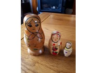 vintage wooden dolls