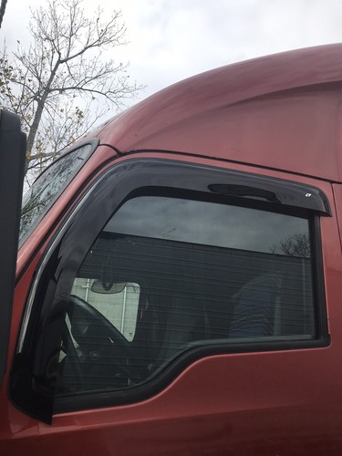 LONGKEES Window Visor 2013-2019 Ford Escape，Window Deflectors Kenworth Blind Mount 13\" Drop Visor For Curved Windshields By