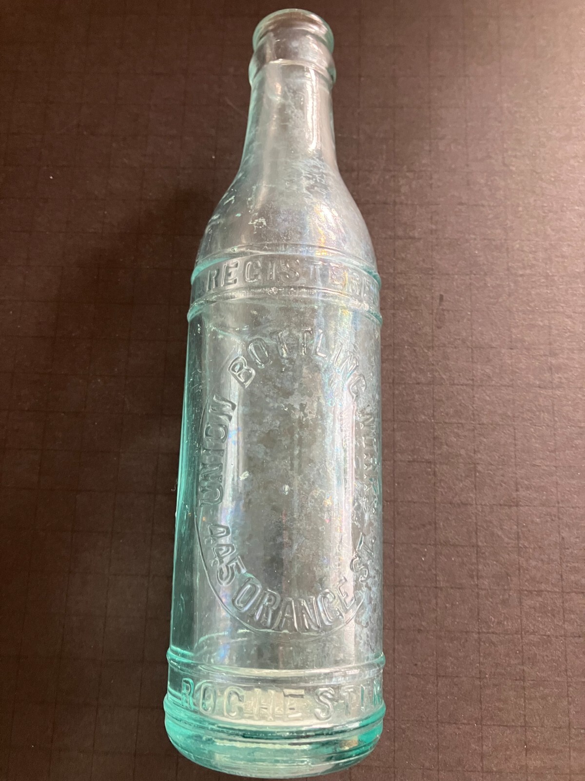 RARE QUART WARWICK CLUB GINGER ALE w PORCELAIN STOPPER WEST