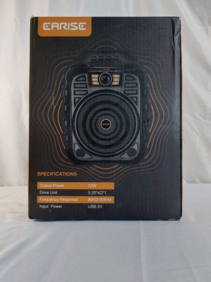 Carise T26 Additional Mic Port  Wireless Speaker FM Radio TF Card/USB/Aux/Blueto