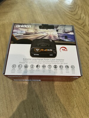 Uniden R4 Long-Range Laser/Radar Detector w/Built-in GPS