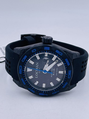 Pre-owned Locman Stealth Carbon Watch 300m 216kb/1095 Automatic Discounted