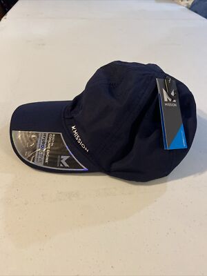 Mission Built-In Cooling Engine HydroActive Cools Instantly When Wet UPF 50 Blue