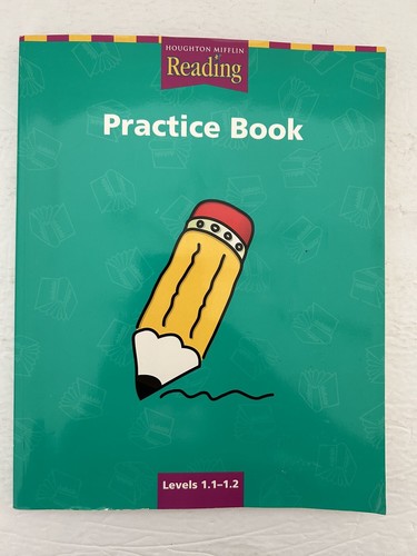 【説明書付】Houghton Mifflin Reading， G.1.1 Houghton Mifflin Reading Levels 1.1-1.2 Practice Book | eBay