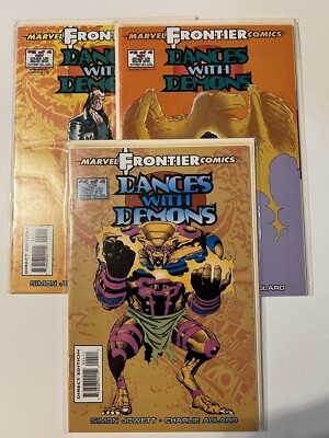 Lot of 3 Dances With Demons #'s 2-4 Direct Ed VF Marvel Frontier Comics 1993 B&B