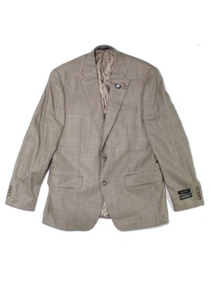 

LAUREN RALPH LAUREN Мужской коричневый блейзер Ultraflex Houndstooth из смесовой шерсти 40 л