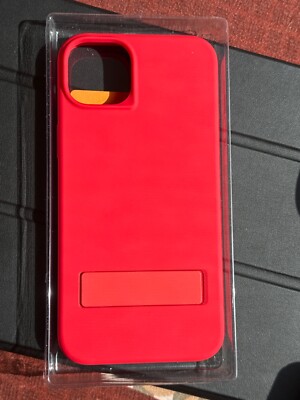 Mobile Case silicone in red color simple but unique. 