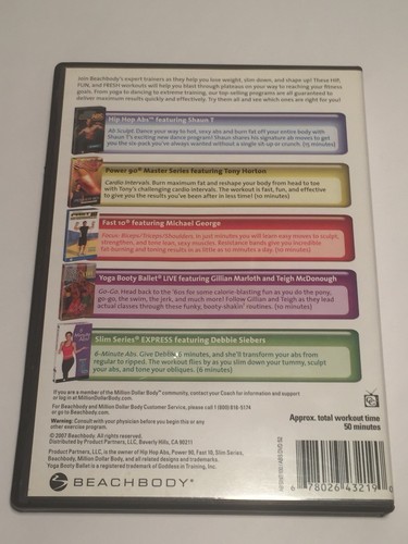 Beach Body Fitness Sampler DVD